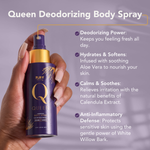 Deodorizing Body Spray | QUEEN Collection - Play Pits