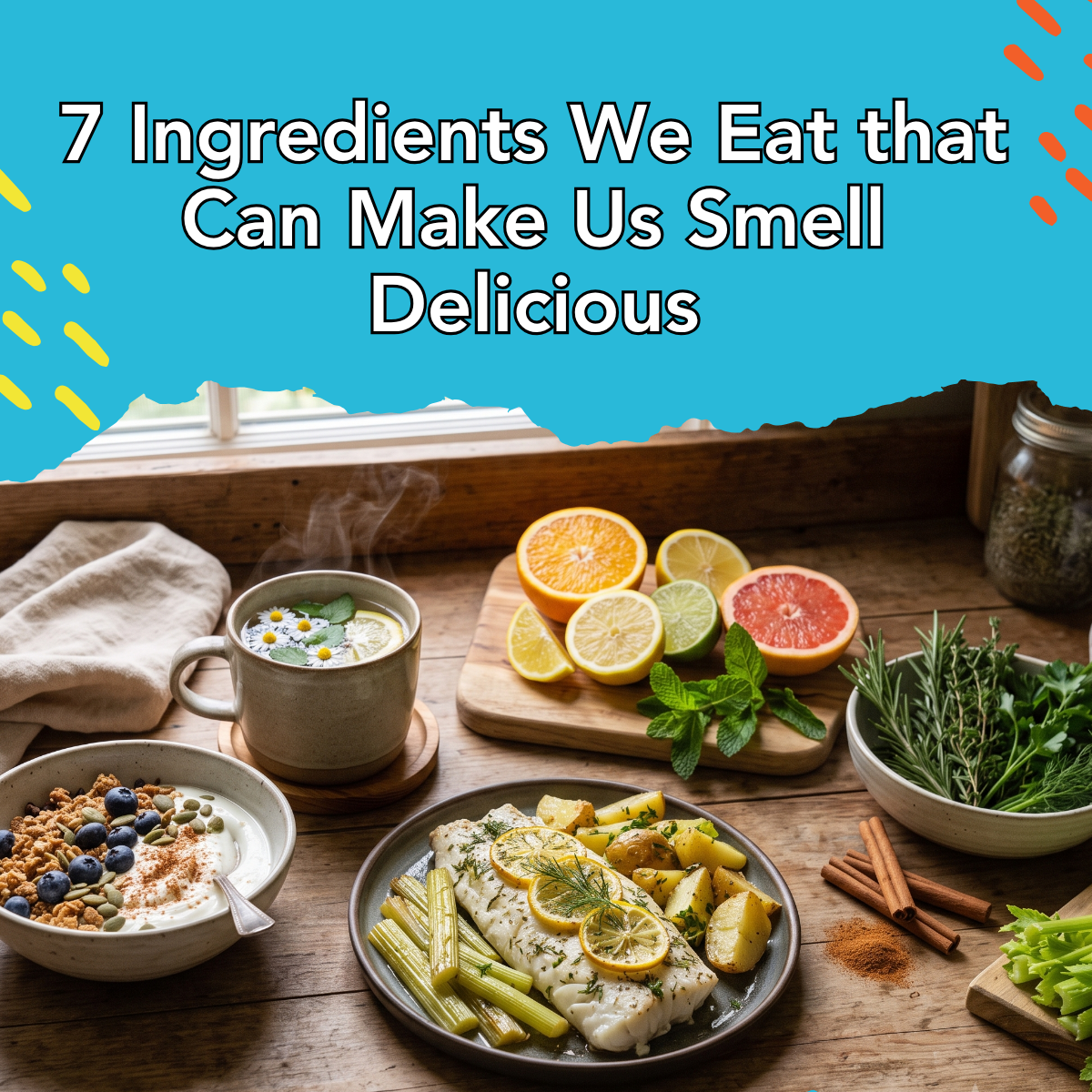 Ingredients We Eat That Can Make Us Smell Delicious